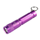 TANK007 UV01 365nm Fekete fény UV érzékelő Mini IPX8 vízálló AAA elemes EDC kulcskarika lámpa