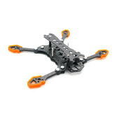 HBFPV MX4 Foldable 4 Inch 166mm  LR Long Range Frame Kit For  FPV Racing RC Drone Support 20/25.5/30.5mm AIO Mounting Holes