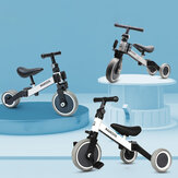 KIWICOOL Vélo d'équilibre 3 en 1 et vélo d'entraînement pour débutants pour enfants et tricycle pour bébé et trottinette pour enfants de 1,5/2/3/4/5 ans.