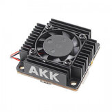 AKK Ultra Long Range VTX de até 10KM com ventilador MIC Smartaudio 5.8Ghz 250mW/1000mW/2000mW/3000mW 1W 2W 3W 30,5*30,5mm MMCX/RP-SMA