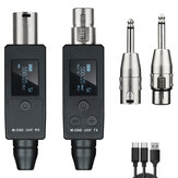 M-ONE UHF-Mikrofone DSP verkabeltes System mit Wireless-Adapter für XLR-Sender Empfänger-Signale für dynamische Mikrofone und Gitarren
