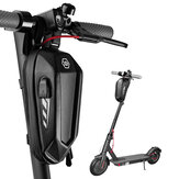 Bolsa frontal de manillar para bicicleta de carretera impermeable con puerto de carga USB y carcasa dura de EVA de gran tamaño para scooter eléctrico de CoolChange.