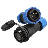 1 Paar Waterdichte Aviation Connector Plug met Socket SD20-4 4 Pin IP68 F3F7 O5P3