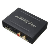 HDからHDへ、光学SPDIF RCA L/R 1080P 5.1CHオーディオエキストラクターコンバーター
