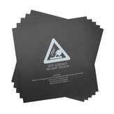 5 ШТ. 300 * 300 мм Черный Квадрат Скраб Подогрев Простыня Наклейка Лист С Клеем Для 3D Принтера