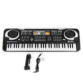 61-toetsen Kids Elektronisch Muziek Keyboard Elektrische Digitale Piano Orgel Speelgoed + Mic