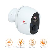 Pripaso 1080P Draadloze batterijgevoede IP CCTV-camera Outdoor Indoor Home Waterdichte beveiliging Oplaadbare Wifi-batterijcamera