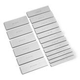 18 unids métricas 4 mm grueso conjunto de base paralela de la máquina herramienta Parallel Pad Block Vises hierro paralelo Placa 10-42 mm
