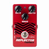 Caline CP-62 Guitar Pedals Tremolo Reflector Effects Distortions Vintage Tube Amplifier True Bypass