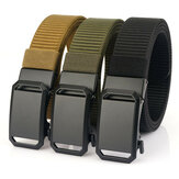 125cm Metal Buckle Tactical Belt Nylon Wistand Inserting Buckle Military Fan Hunting for Men Women