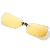 Polarizált csíptetős napszemüveg napszemüveg vezetési éjjellátó lencse műanyag keretes szemüvegekhez