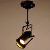 Luminária de teto pendente de lustre retrô industrial vintage de luz de holofote