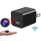 1080P камера Зарядное устройство Беспроводное зарядное устройство Mini USB камера Обнаружение движения 1A Быстрая зарядка Безопасность камера П