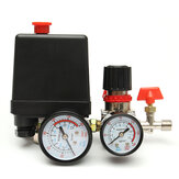 Regolatore di pressione del compressore d'aria a 125 PSI con interruttore di controllo valvole e manifold regolatore gauge