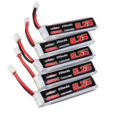 5Pcs URUAV 3.8V 250mAh 40C / 80C 1S Lipo Batterie PH2.0 Stecker für Eachine US65 UK65 QX65 URUAV UR65
