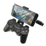 DATA FROG 208 Wireless Bluetooth 2.4G Gamepad Controle ergonômico de jogos Joystick para Android Phone TV PS3 Caixa