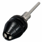 Ένα κλειδαριά τρυπανάκι μετατροπέας,μη ρυθμιζόμενο από 0,3 έως 4 χιλιοστά με σύνδεση ράβδου 3 mm για Dremel.