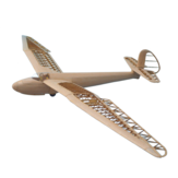 Aereo da modellismo Tony Ray Minimoa in legno di balsa scala 1/12 con apertura alare di 1422 mm, kit per aliante RC