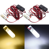 12V 12W Cool/ Warm White Underwater LED Fishing Light Night Boat Attracts Fish