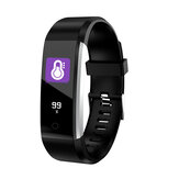 Bakeey ID115 PLUS 2 Monitor ciśnienia krwi Inteligentny zegarek Widoczna wiadomość Przypomnij Monitor fitness Kolorowy wyświetlacz UI Opaska na nadgarstek