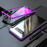 Bakeey Manyetik Adsorpsiyonlu Metal Şeffaf Temperli Cam Çizilmelere Karşı Koruyucu Kılıf, Samsung Galaxy Note 8 için