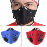 MTB Bisiklet Sporları için Çok Renkli Unisex Açık Toz Geçirmez PM2.5 Yüz Maskesi Spor Bisiklet Koruyucu Maskeler