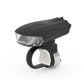 Luz dianteira LED com sensor de choque e carregamento USB, sensor de bicicleta inteligente padrão alemão Machfally para passeios noturnos.