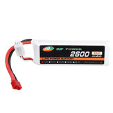 XF POWER 7.4V 2600mAh 60C 2S Lipo Batterij T Plug voor Wltoys 1/14 144001 RC Auto Upgradepunten