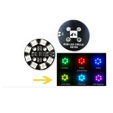 Matek RGB LED Circle Board 7-цветов X8 16V для FPV RC Мультиротора Рейсинг Дрон