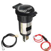 12V 120W Ignitor Socket Plug Adapter with Cable For Motorcycle Car 