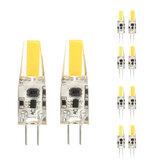 10X ZX Dimmable Mini G4 LED ÉPI LED Ampoule 2W DC / AC 12V Lustre Lumière Halogène de Remplacement G4 Lampes