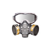 Anti-stofgasmasker Gasmasker Oogbril Beschermer Ademhaling Gezichtsmasker KN95 Filter