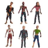 Seis Modelos de Figuras de Ação de Cadáveres de Terror Modelo Zombie Brinquedos para Crianças Presente