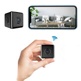 W10 1080P HD Mini Wireless Wifi камера Инфракрасное ночное видение с обнаружением движения Широкоугольный угол 90 градусов Wifi камера