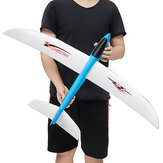 Avião de espuma EPP com envergadura de 100 cm lançado à mão, asa fixa, brinquedo de avião de corrida DIY