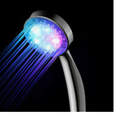 LED 3-цветный душевой головка с контролем температуры, сенсорная ручка для ванной комнаты