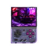 Console de jeu portable rétro Miyoo Mini Plus 128GB avec 27000 jeux pour PS1 MD SFC MAME GB FC WSC, écran IPS OCA de 3,5 pouces, système Linux portable et lecteur de jeux vidéo de poche