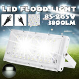 50W 2835 SMD LED-es árvízvilágítás Időjárásálló Kert Kültéri biztonsági tájékoztató lámpa EU/US dugó AC85-265V