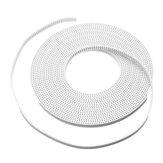 5 Meter 2GT-6mm Witte Polyurethaan Timing Belt Voor 3D Printer Accessoires