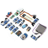 Geekcreit® 16 In 1 Sensör Modül Kit Lazer Rasperry Pi İçin Ultrasonik Engel Kaçınılması 2 Pi2 Pi3 Karton Kutu Paket