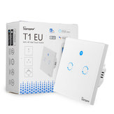 SONOFF® T1 UE AC90V-250V 600W Smart Wifi Interrupteur Tactile Murale 1 Gang 2 Gang