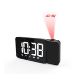 TS-3211 Digital Alarm LED Clock FM Radio Projection Clock Snooze Electronic Desk Clock Radio Reveil Projector Clock