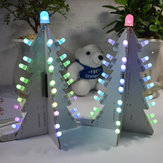 Kit de torre de árbol navideño de gran tamaño con control de luz LED de colores completos Geekcreit® DIY Light Control