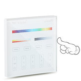 Mi Light B4 4-Zonen RGB+CCT Smart Panel RF Controller für LED-Streifenlicht und Lampe mit Batterie