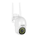 INQMEGA 1080P PTZ Speed Dome Wifi Wireless IP Camera IP66 Waterproof Night Vision Auto-Tracking Home Surveillance Outdoor IP Camera - EU Plug