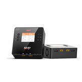 ISDT K2 Air AC 200W DC 500Wx2 20A Cargador/Descargador de equilibrio de doble canal para baterías LiPo, NiMh, Pb