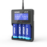 Caricatore per batterie XTAR VC4 LCD Screen USB per batterie 18650 26650 14500