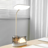 Creative Desk Lamp Eye Protection Bedside Reading LED Night Light Pen Holder for Student Dormitory