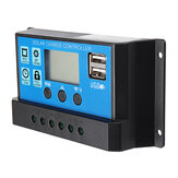 Kontroler ładowania słonecznego MPPT 10/20/30/40/50A z wyświetlaczem LCD, precyzyjny regulator ładowania paneli słonecznych i baterii