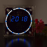 Geekcreit® DIY DS1302 Kit Orologio Elettronico a LED con Controllo della Luce e Rotazione, Sveglia Musicale con Custodia Descrizione Scarica le istruzioni